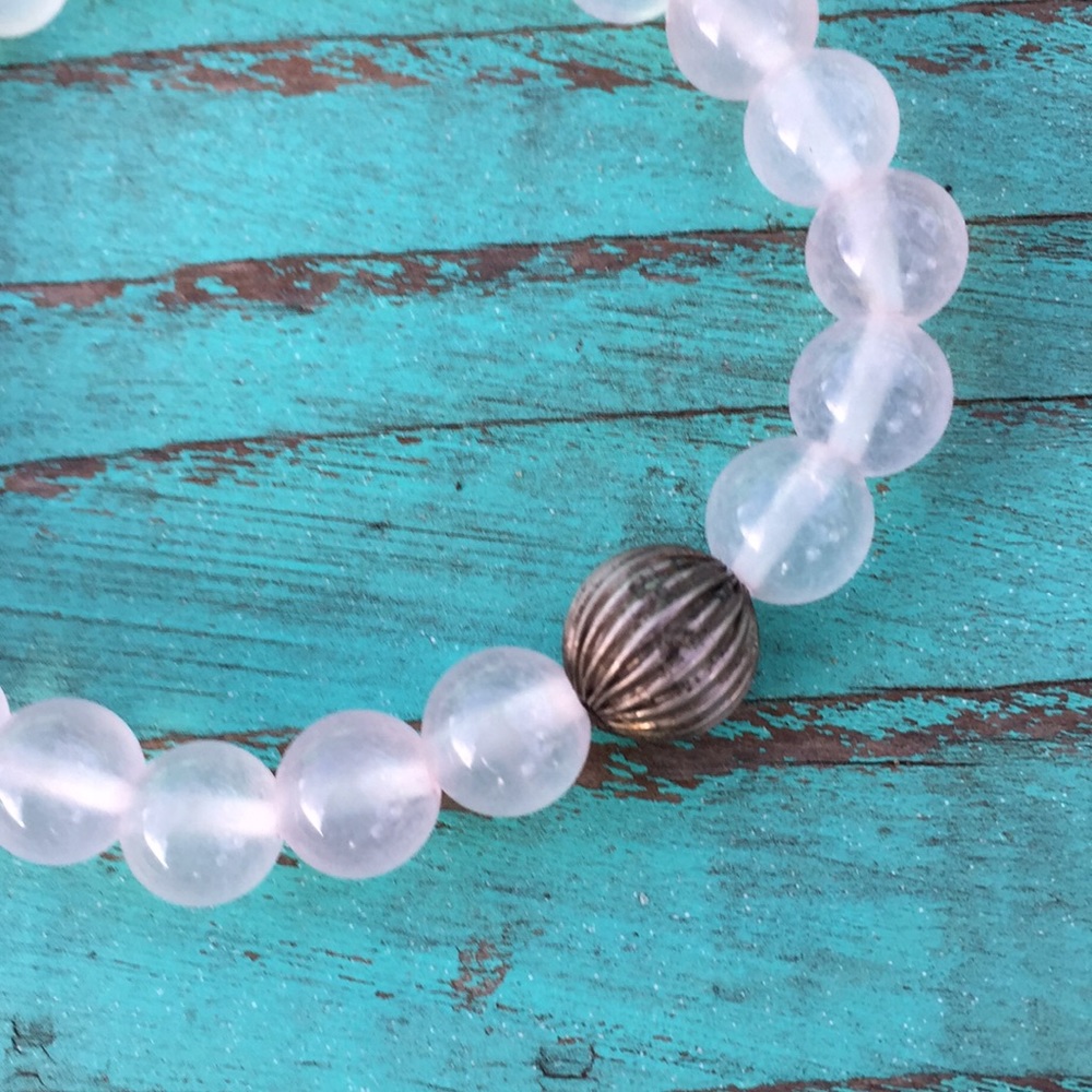 Rose quarts bracelet